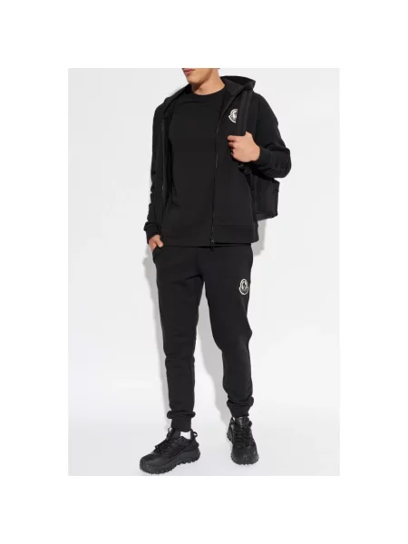 Spodnie Moncler czarne