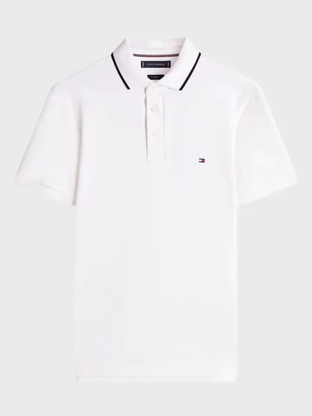 Поло Tommy Hilfiger біле