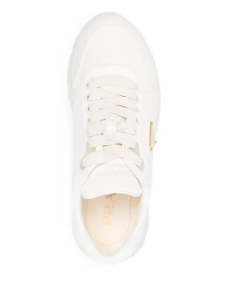 Sneakerși Prada alb