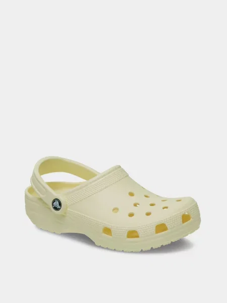 Классические сабо Crocs желтые
