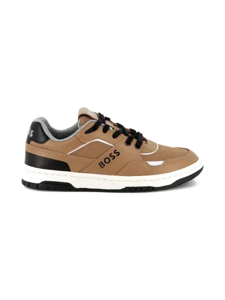 Sneakersy dziecięce Bosswear brązowe