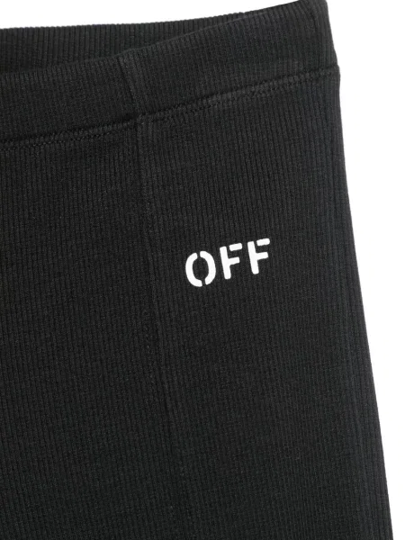 Spodnie dziecięce Off-white białe