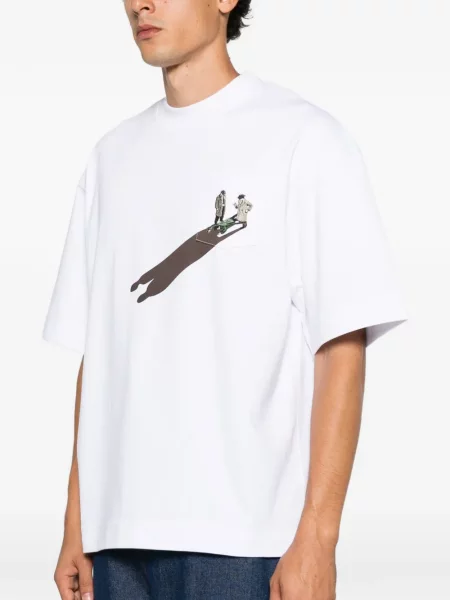 Tricou House Of Errors cu imagine alb