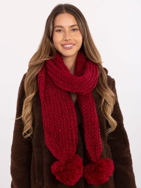 Pleteni šal Factory Price crvena