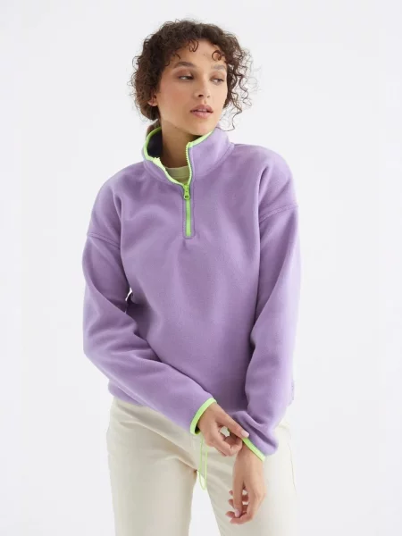 Tommy Life Sweater majica lila