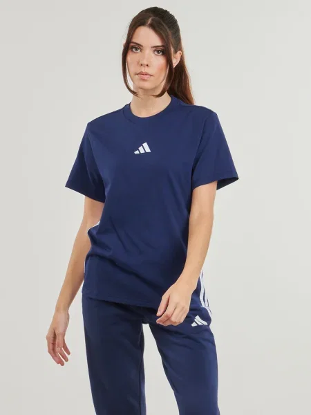 ADIDAS SPORTSWEAR Funkčné tričko Essentials tmavomodrá / biela modrá