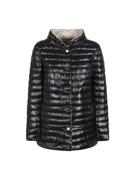 Kurtka puchowa Herno dwustronna czarna