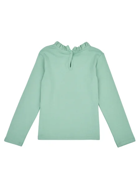 Tricou copii Petit Bateau verde