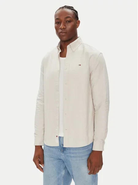 Srajca Tommy Jeans bež