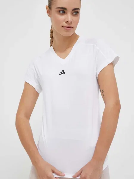 Adidas Performance tricou de antrenament Train Essentials alb
