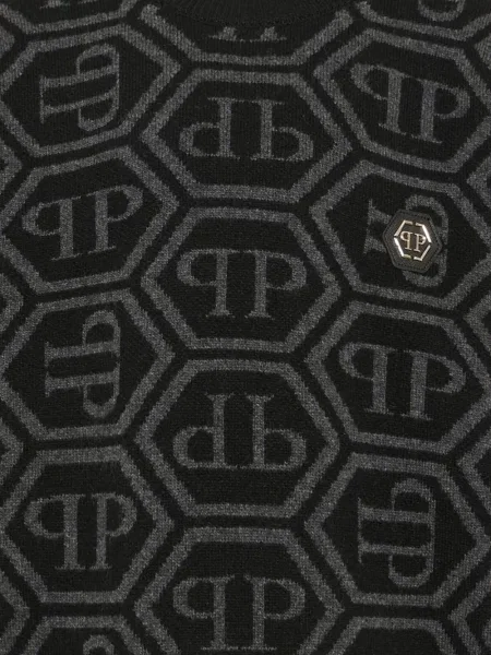 Sweter dziecięcy Philipp Plein czarny