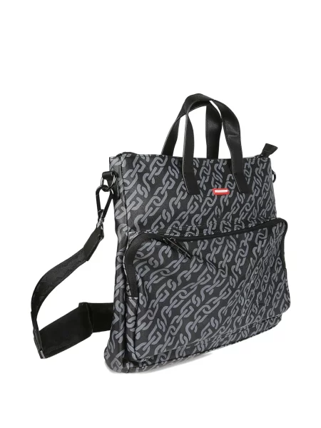 Valiză Sprayground cu imagine negru