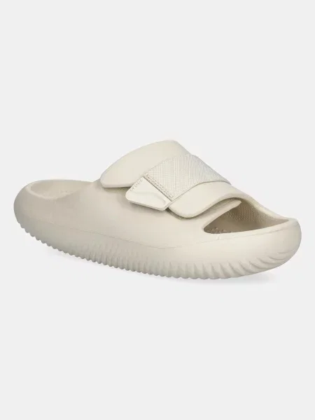 Pantofle Crocs Mellow Luxe Recovery Slide béžová