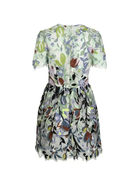 Rochie mini Valentino Garavani cu model floral alb