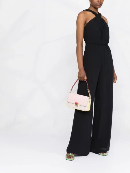 Geantă Michael Michael Kors cu imagine auriu