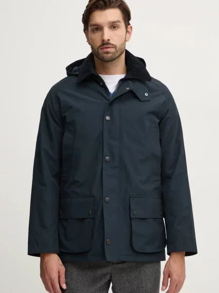 Barbour geaca Winter Ashby Jacket barbati marin de tranzitie albastru