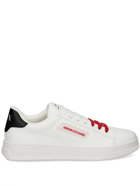 Sneakerși Armani Exchange alb