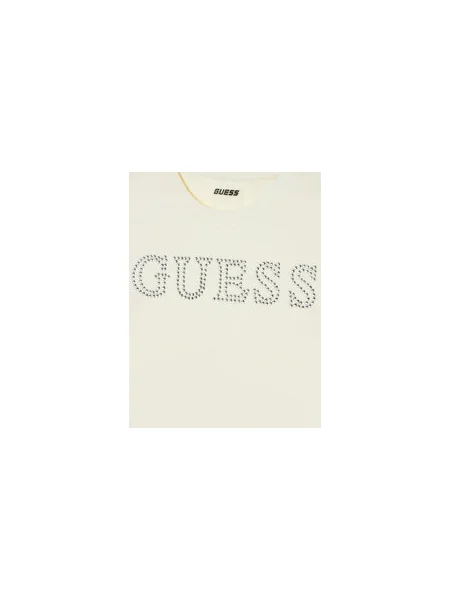 Guess Póló Ekru Regular Fit