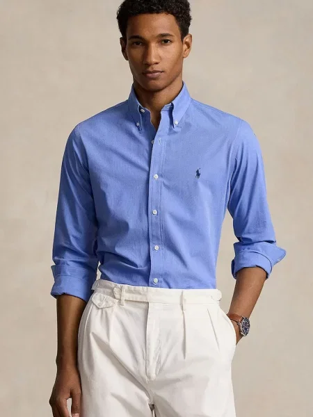 Polo Ralph Lauren košile s modrá