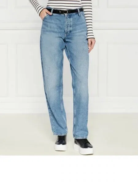 CALVIN KLEIN JEANS Blugi | Straight fit albastru