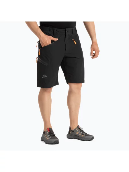 Šortky KADVA Reto black černé