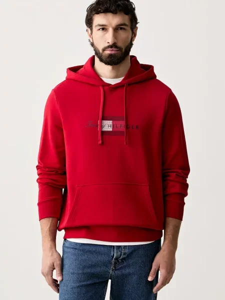 Tommy Hilfiger hanorac cu glugă pentru bărbați din