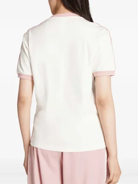 Дънки Adidas с принт бяло