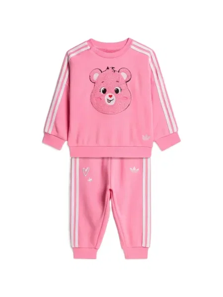 Komplet dresowy dziecięcy Adidas różowy