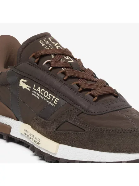 Кроссовки Lacoste коричневые
