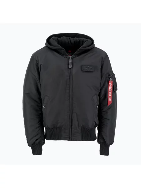 Bunda bomber Alpha Industries černá