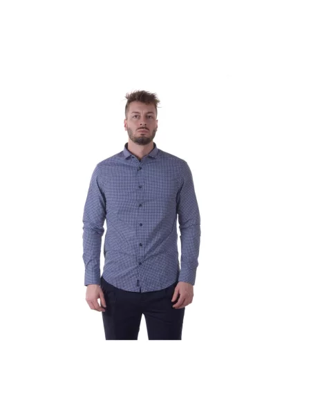 Koszula dżinsowa Armani Jeans casual