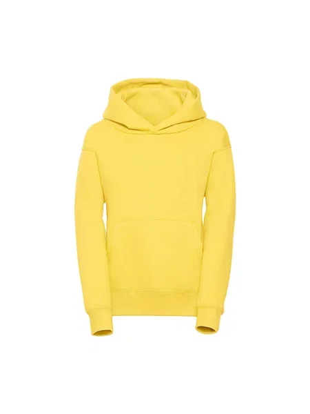 Bluza z kapturem dla dzieci Russell Athletic żółta