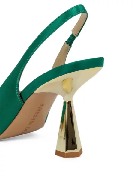 Pantofi cu toc Kat Maconie slingback verde