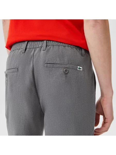 Lacoste Bermudy Lacoste szare