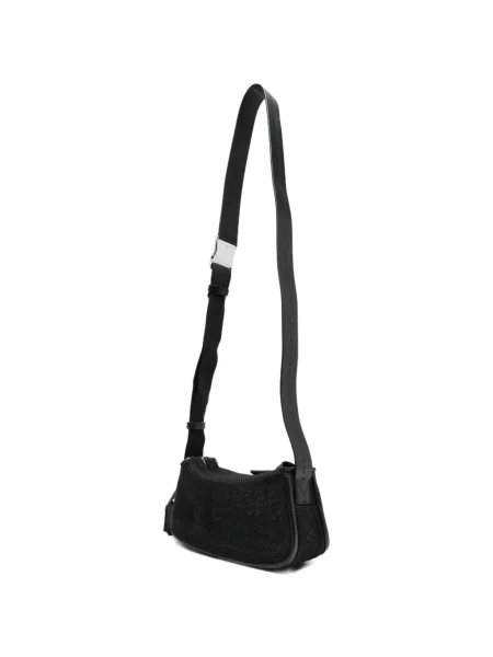 Geantă de mână Max Mara cu perforații negru