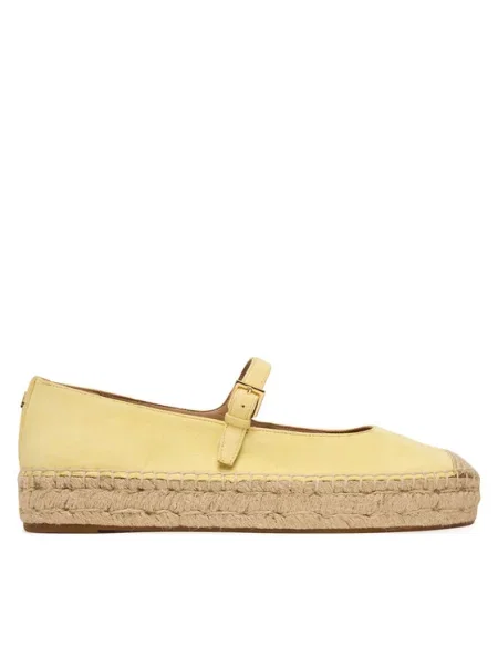 LAUREN RALPH LAUREN Espadrile rumena