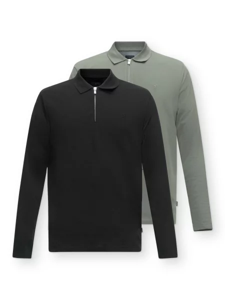 JACK & JONES Tricou JPRBLAETHAN verde deschis negru