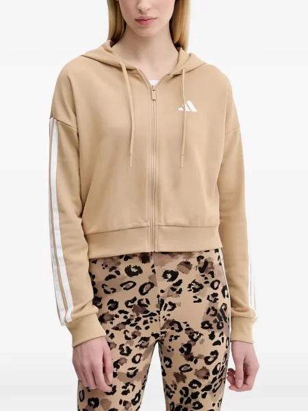 Bluza z kapturem Adidas w paski