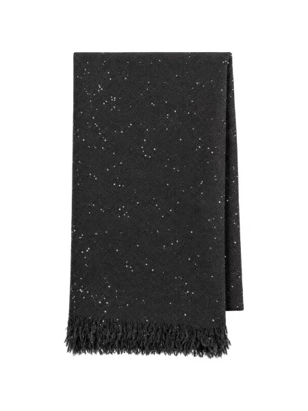 Fular Tom Ford cu paiete negru