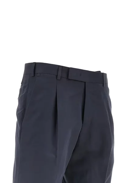 Pantaloni Pt Torino plisate albastru