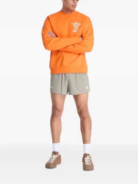 Fleece παντελόνι Nike με αυτόγραφο πράσινο