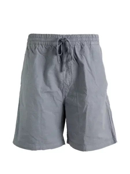 Raišteliu šortai Carhartt Wip pilka