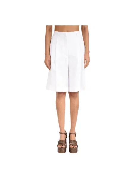 Szorty Max Mara Studio białe