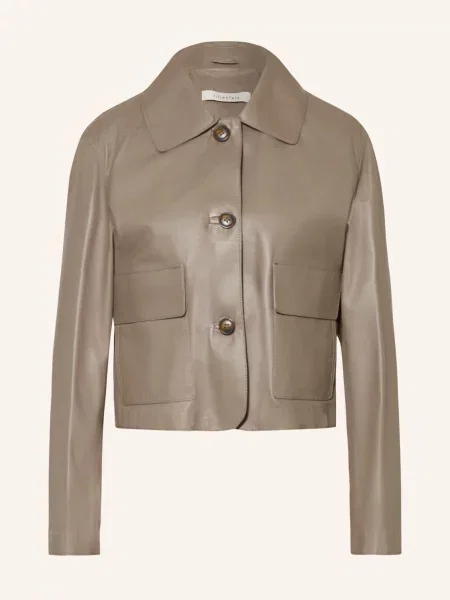 Lilienfels Kurtka Skórzana beige beżowa