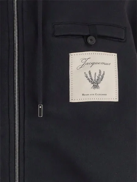 Hanorac cu glugă Jacquemus negru