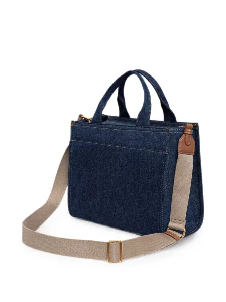 Shopper torbica Dkny s autogramom plava