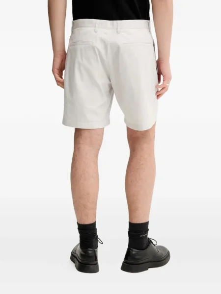 Pantaloni chino Theory alb