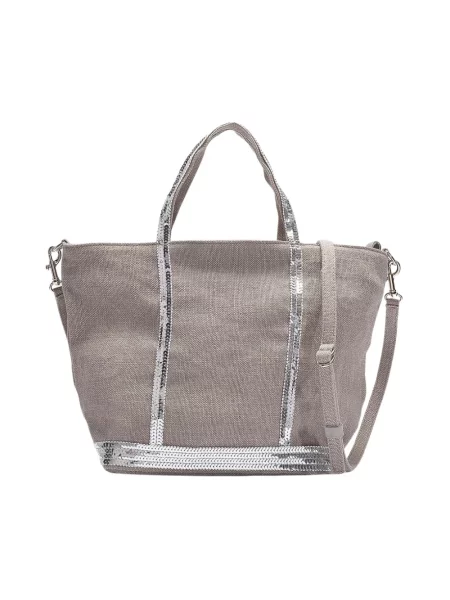 Torebka skórzana Vanessa Bruno skórzana szara