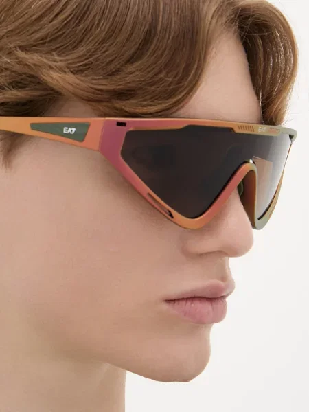 Emporio Armani férfi napszemüveg narancsszínű