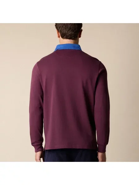 Koszulka polo Brooks Brothers z logo czerwona